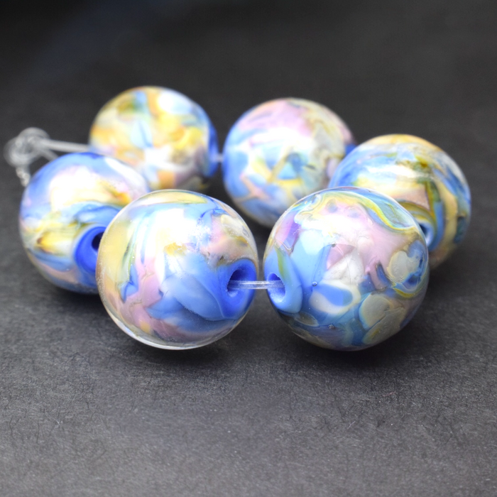 Monet’s Garden: Handmade Lampwork Glass Beads