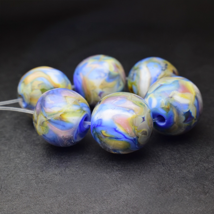 Monet’s Garden: Handmade Lampwork Glass Beads