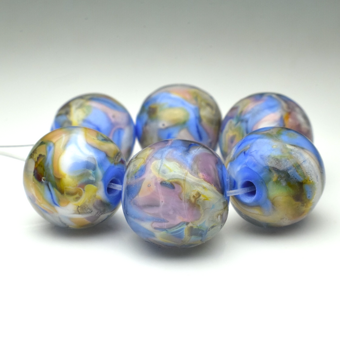 Monet’s Garden: Handmade Lampwork Glass Beads