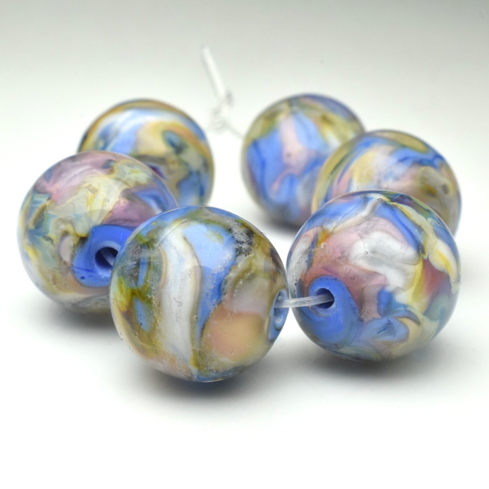 Monet’s Garden: Handmade Lampwork Glass Beads